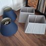 2 x Grey Lamps and lampshades Image 5