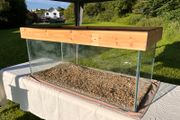 Massive (4ft) Wood &amp; Glass Terrarium