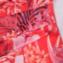 Lipsy Orange Tropical Floral Off-the-Shoulder Bardot Midi Dress 10UK/38EU Image 3