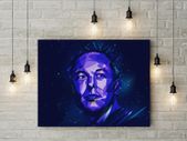 Elon musk printed Wall picture 3mm foamex board printed picture on it wall board wall decor wall art picture