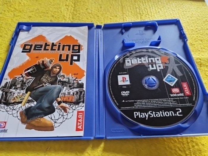 Marc Eckos Getting up PlayStation2 Ps2 Games Original