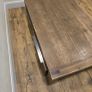 Coffee table solid wood with drawers heavy unique table Image 5
