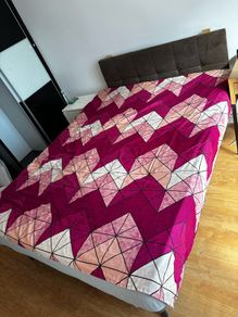 double bed and mattress