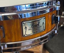 Pearl 13" x 3" Limited Edition Masters Custom Maple snare drum
