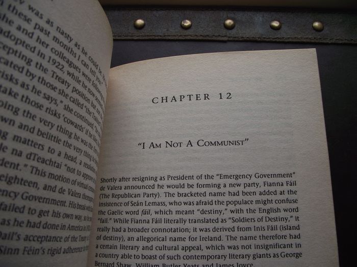 1995 "De Valera: The Man & The Myths" by T. Ryle Dwyer