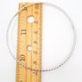Studded Edge Sterling Silver Bangle Image 7