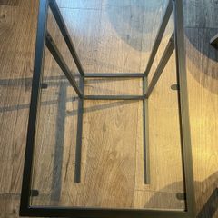 Glass table/ laptop stand