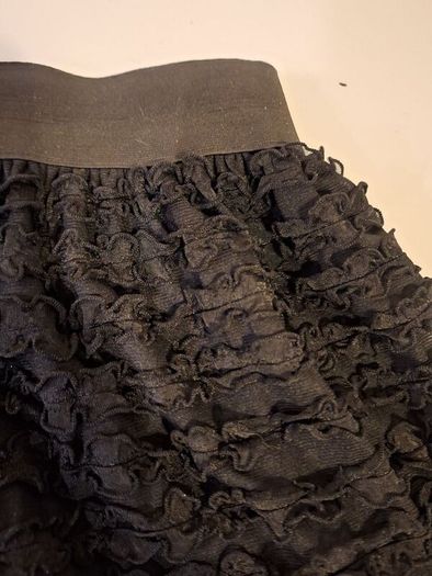 SALE! Girls' Black Ruffled Skirt