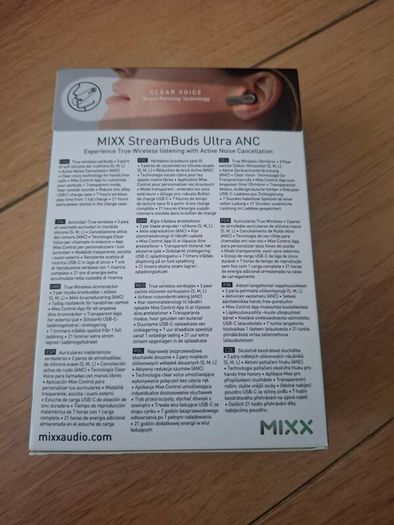 Mixx Streambuds Ultra In-Ear Wireless Active Noise Cancelling Earbuds