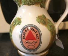 Brass ale bi centuary wade jug rare free postage