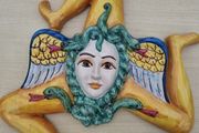 The Trinacria, a traditional, iconic symbol of Sicily