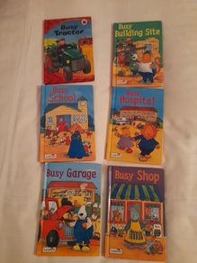 Children's Busy series Ladybird books x6