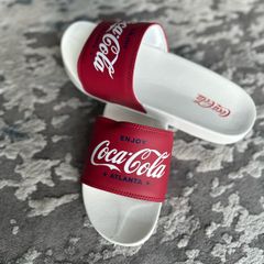 Coca-Cola flip-flops, size UK 9/10, like new.