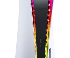 LED Strip Light Compatible with Playstation 5 DE&UHD, RGB LED Light Strips 7 Colors 358 Modes, 5050 SMD LED Color Changing Dimmable Tape Light with Key Remote,LED Lights Compatible with PS5 Accessory (FREE POSTAGE)