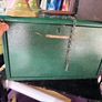 Vintage Industrial metal Engineer's drawers with working key Image 3