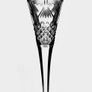 Two Waterford Crystal Peace Champagne Flutes Image 2