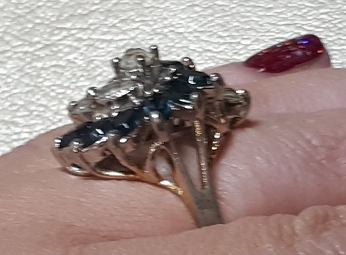 Vintage Cluster Ring