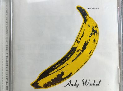 The Velvet Underground - The Velvet Underground & Nico CD (2012) 45th Anniversary Remaster Art Rock EX+