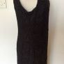 Monsoon Black Lace Pencil dress size 14 includes post Image 2