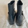 Black ankle boots, size 38, COS brand Image 2