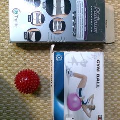 Gym Ball  & Back Support