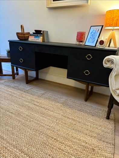 Vintage Black Sideboard