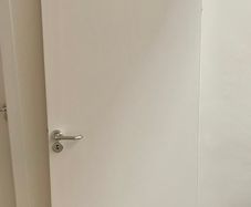 White Solid Wood Door