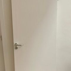 White Solid Wood Door
