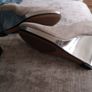"Clarks" suede wedge shoes Image 6