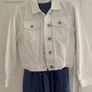 Girls jumpsuit & denim jacket Image 2