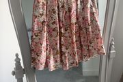Stradivarius Floral Skirt size S
