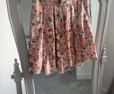 Stradivarius Floral Skirt size S