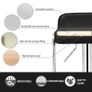Set of 2 Adjustable Swivel Bar Stools with Backrest - Free Delivery Nationwide Image 6