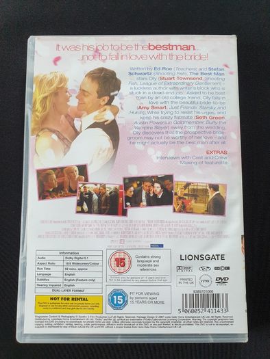 The Best Man 2007 DVD Stuart Townsend