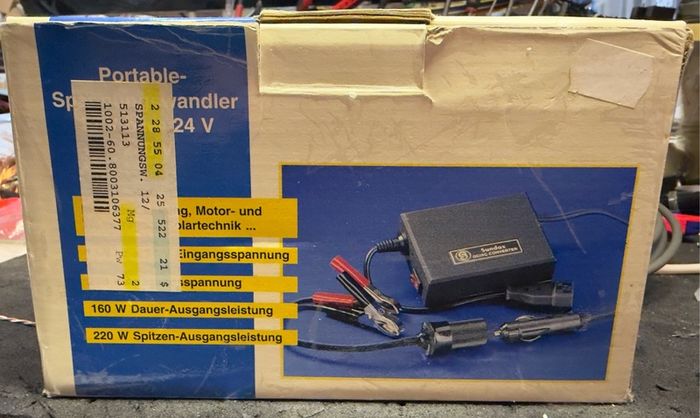12v Converter to 230v