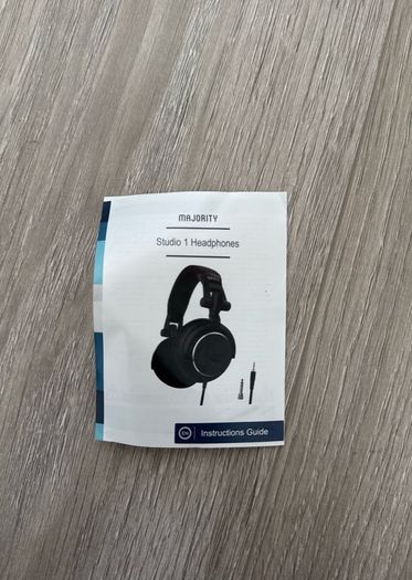 Majority Studio 1 Over-Ear Headphones for Guitar amp