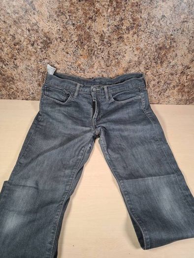 levis 511 slim fit jeans grey denim W33 L27 zip fly