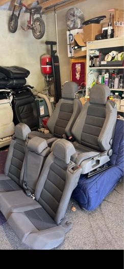 Mk4 golf leather heated 3 door Recaro seats cards