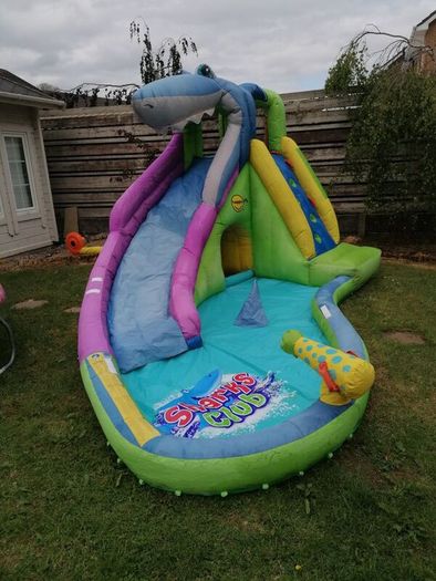 inflatable water slide