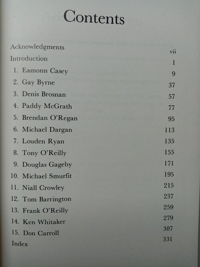 In Good Company (Conversations With Irish Leaders) - Ivor Kenny - Irish History Book