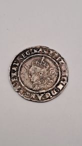 1569 Elizabeth I Silver Sixpence