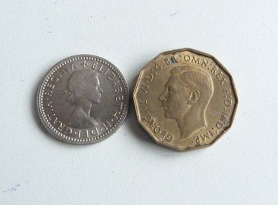 Uncirculated English pair