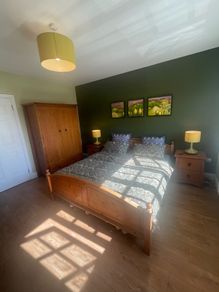 Solid pine five-piece bedroom suite