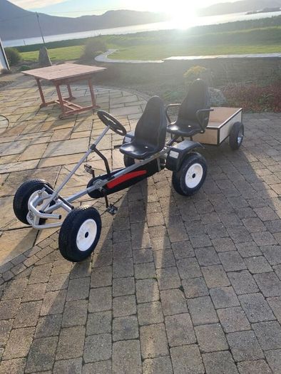 Berg Go Kart - Double Seater with trailer