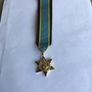 Genuine British Ww2 Miniature Air Crew Europe Star Medal Image 2