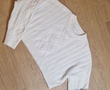 Bershka Cable Knit Jumper - M