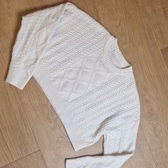 Bershka Cable Knit Jumper - M