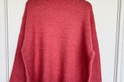 NEW George Pink Wool Blend Oversized Jumper M UK 12-14