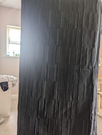 Heavy Black Curtains