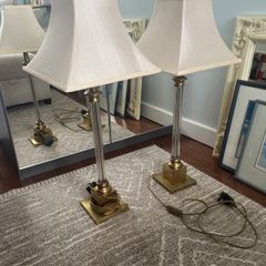 2x Matching table lamps